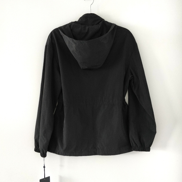 DKNY Hooded Drawstring-Waist Museum Row Jacket - Picture 4 of 9